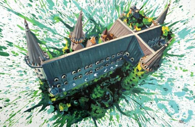 България в сърцето в Лувъра