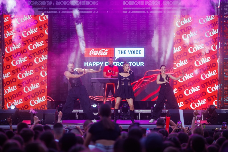 Coca-Cola The Voice Happy Energy Tour 2024 разтърси Бургас с хитове и много настроение