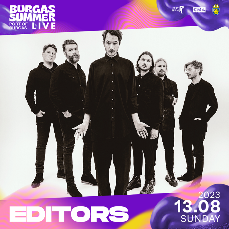 Editors на BURGAS SUMMER LIVE 