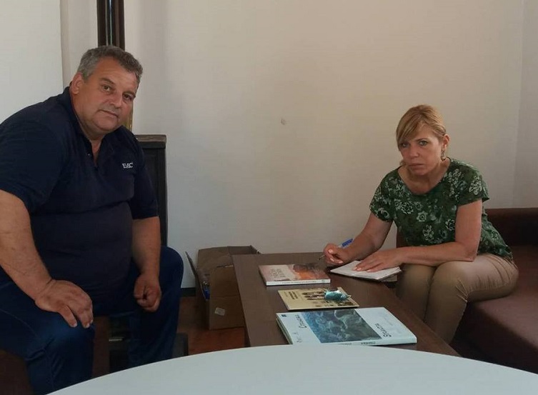 Диана Саватева при фермерите в Кости: Съчувствам за загубите, ще има обезщетения