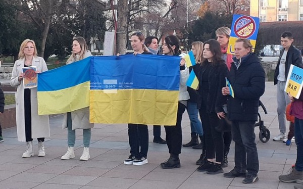 Напрежение между протестиращи в Пловдив