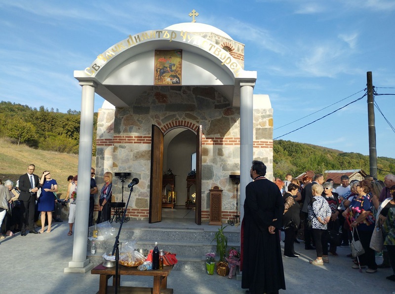 Вижте най-новия параклис  „Свети Димитър” в село Веселие