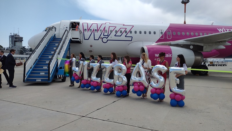 Wizz Air с три нови маршрута от Бургас