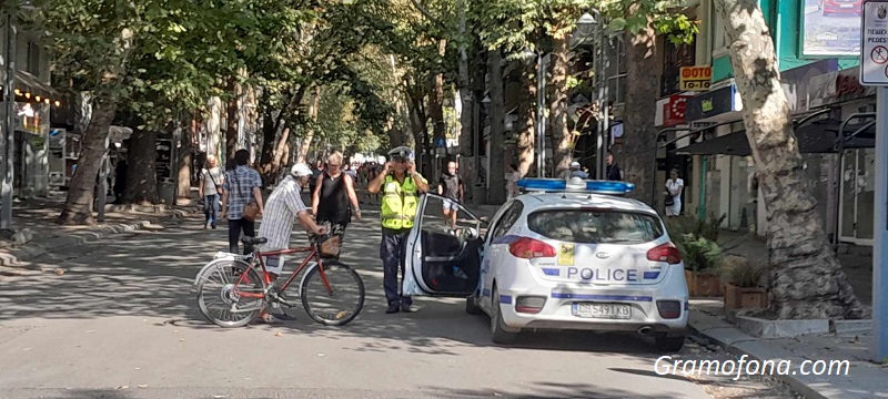 В Бургас продължават да глобяват велосипедисти 